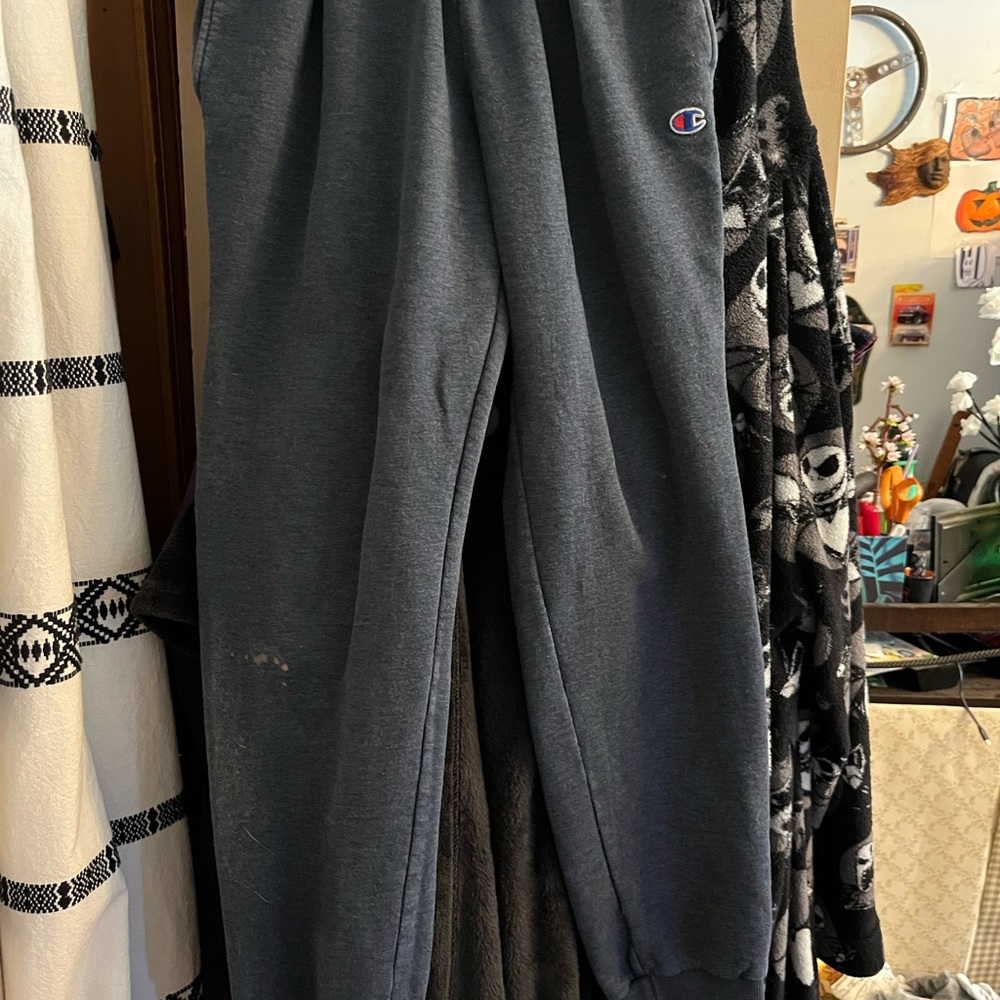 Champion Gray Relaxed Fit Sweatpants
